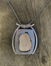 Load image into Gallery viewer, Sterling Rock Pendant on Chain