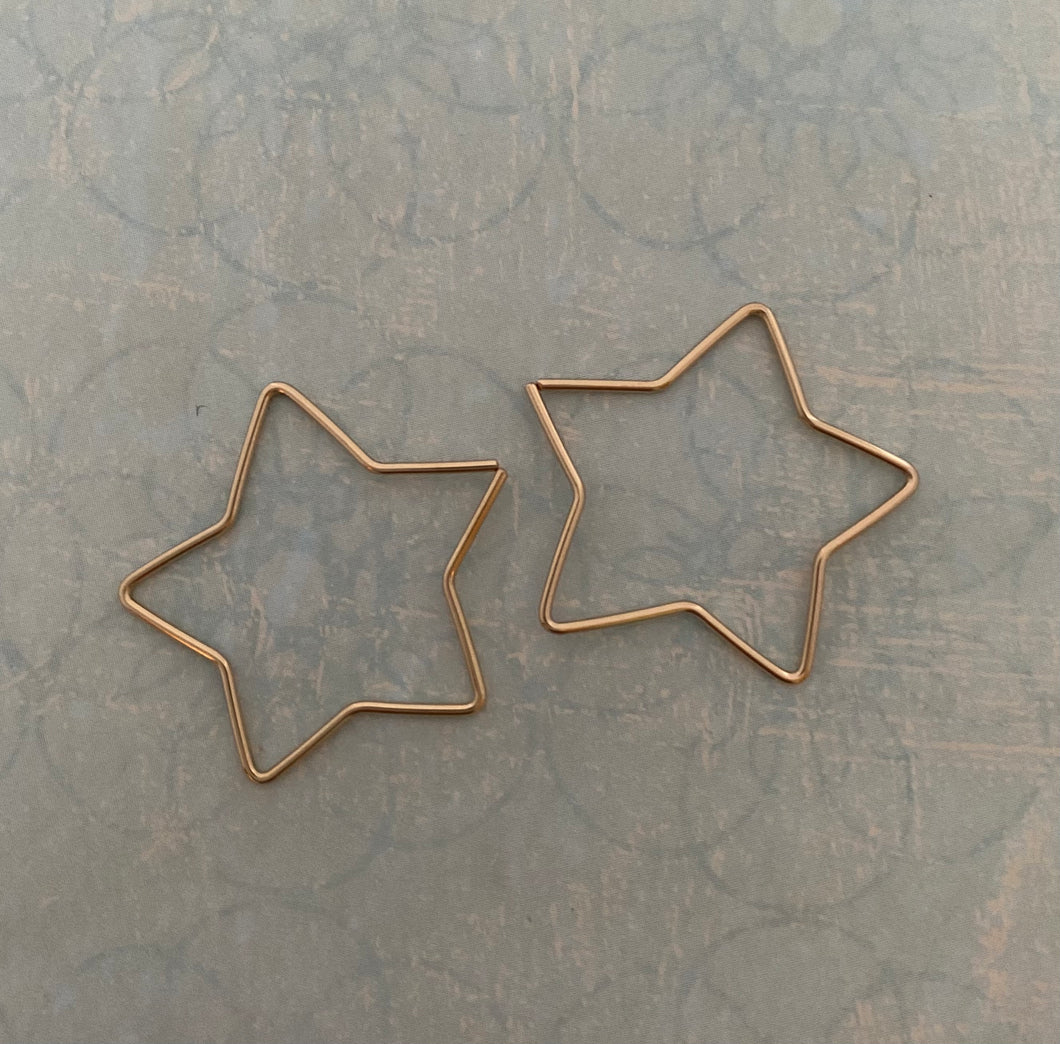 Gold Fill Star Wires