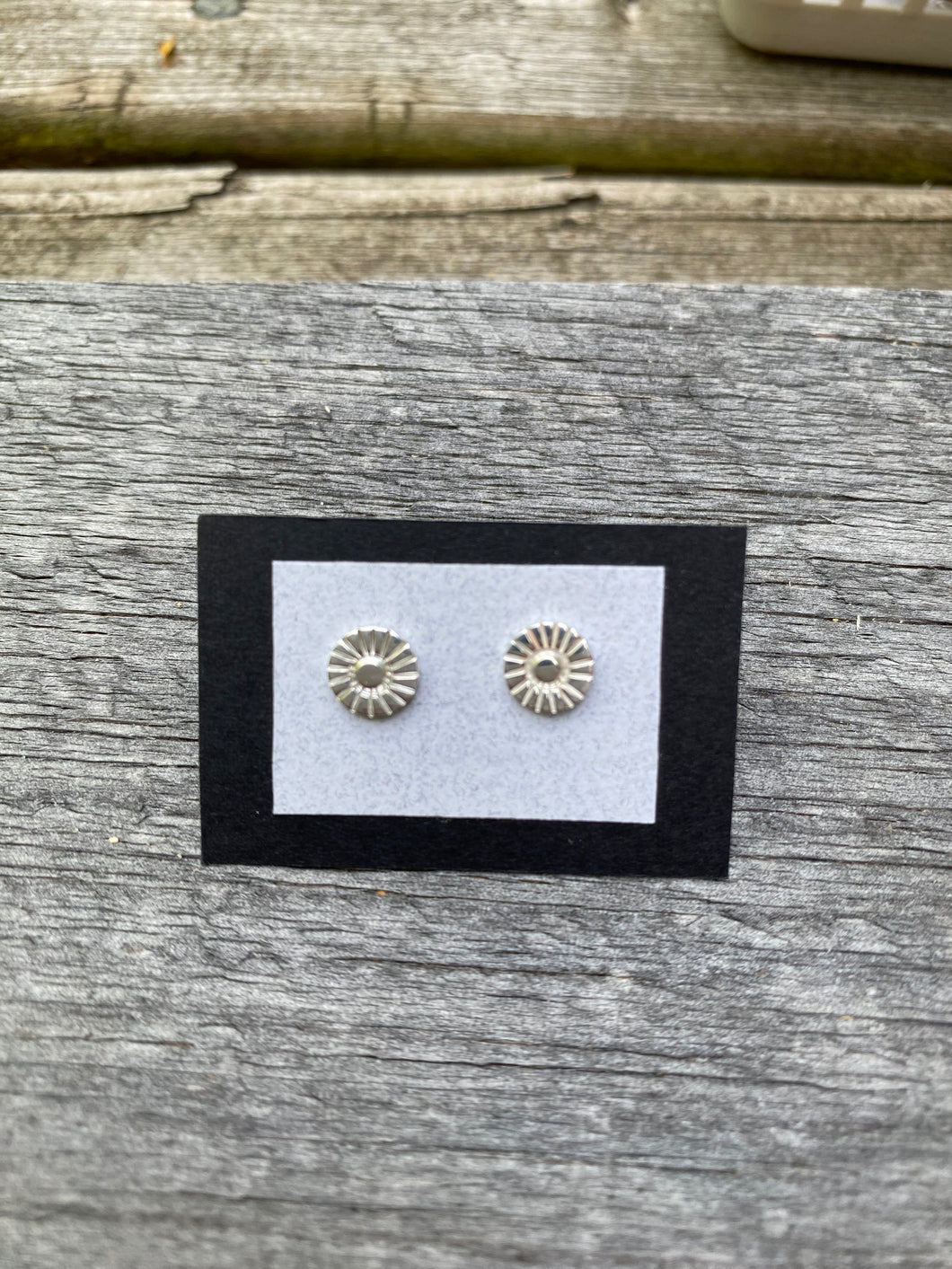 Sterling Aster Studs