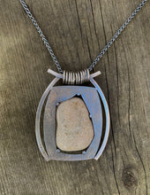 Load image into Gallery viewer, Sterling Rock Pendant on Chain
